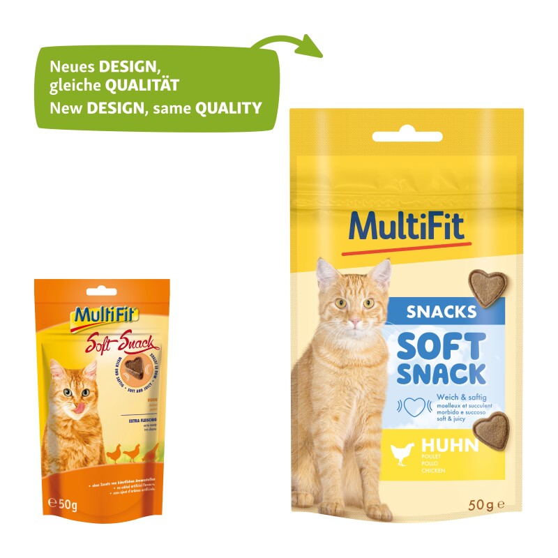 MultiFit Soft Snack 7x50g Lachs
