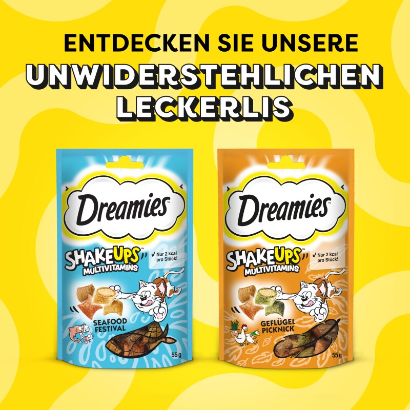 Dreamies ShakeUps 6x55g Chicken Picknick