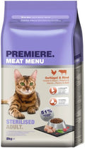 Premiere száraz macskaeledel sterilised szárnyas 2kg