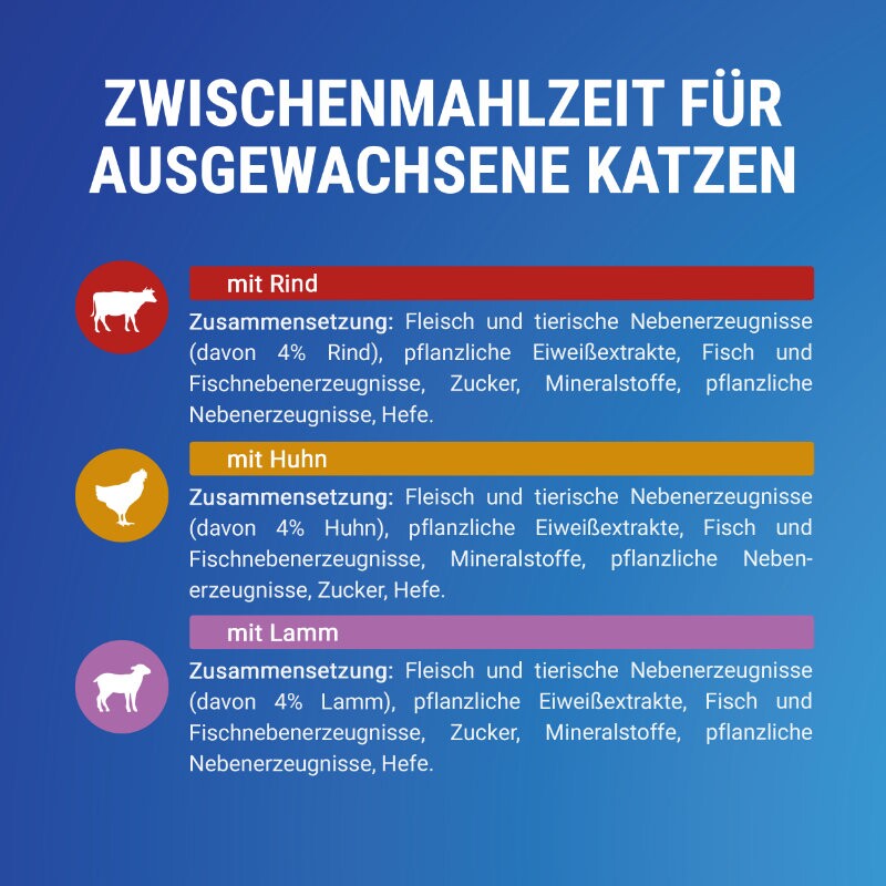 Felix Soup Suppe 6x48g Rind, Huhn und Lamm