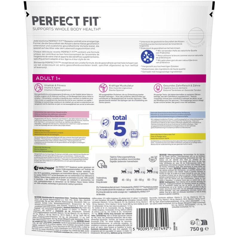 PERFECT FIT Adult 1+ Reich an Huhn 750 g