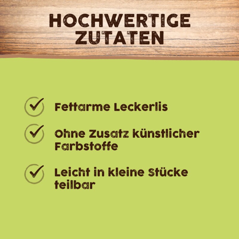 Adventuros Strips fettarm Hirsch 6x90g
