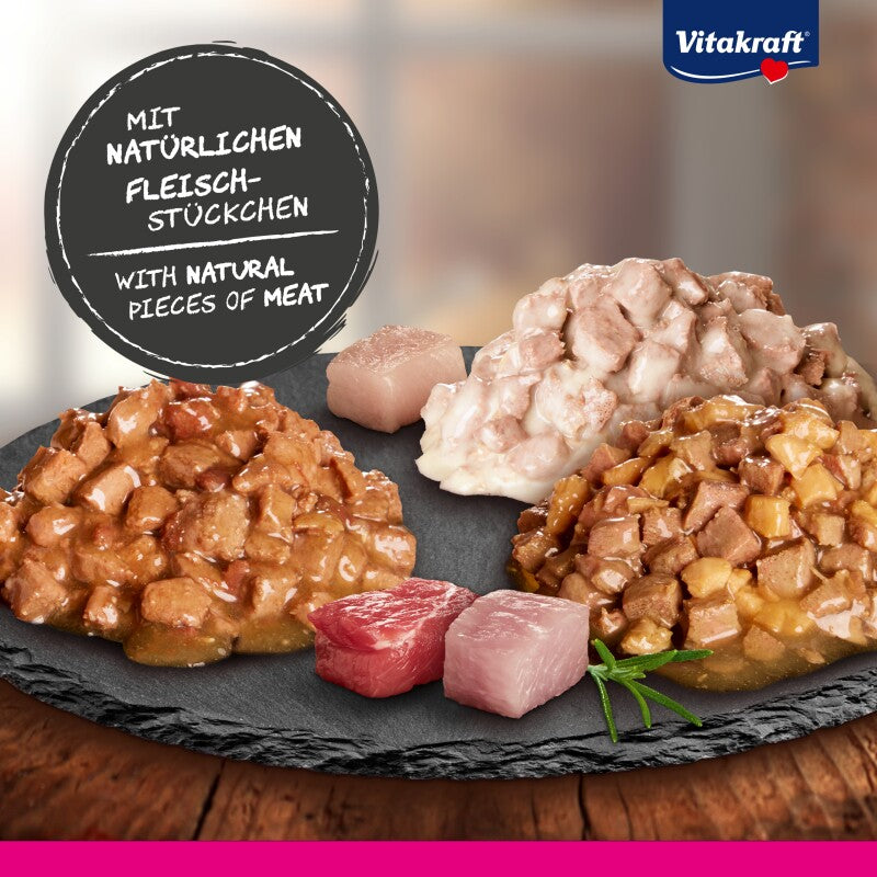 Vitakraft Poésie Delice Adult 6x85g Fisch, in Sauce
