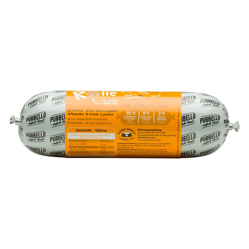 Purbello HundeRolle 8x800g Rind