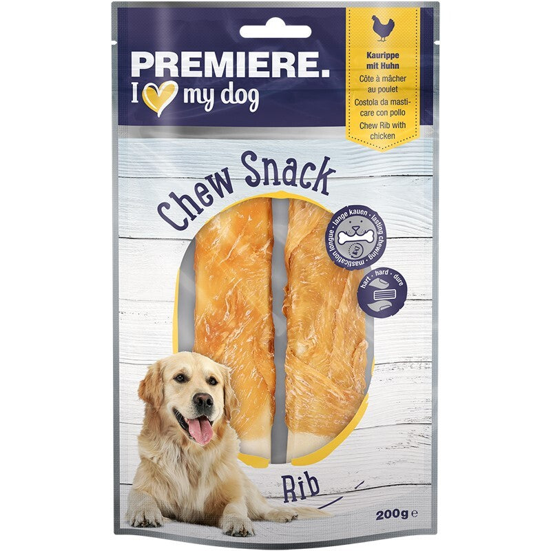 PREMIERE Chew It Kauknochen mit Hühnchenbrust 200g