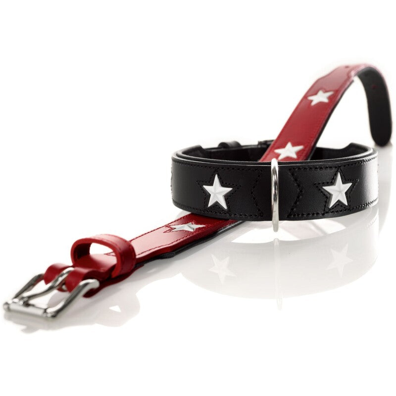 Hunter Halsband Magic Star rot 37 cm