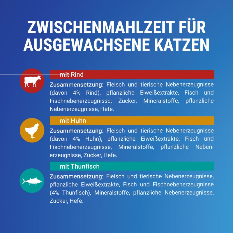 Felix Soup Suppe 6x48g Rind, Huhn und Lamm