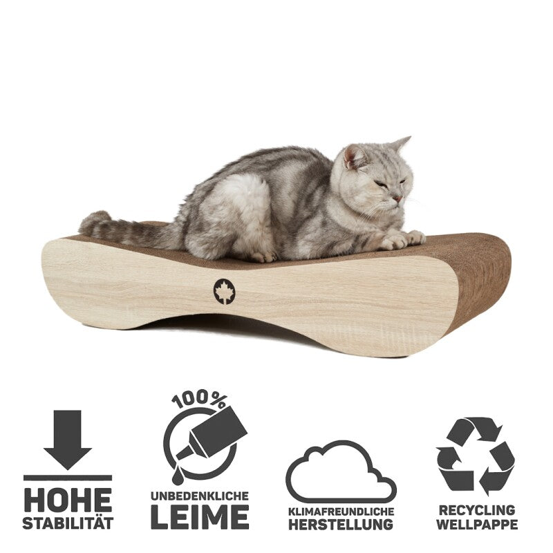 Canadian Cat Company Kratzbrett Satellite 2.0 weiß