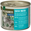 Real Nature Wilderness macska konzerv adult Fresh Water hering&lazac 6x200g
