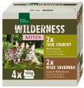 Real Nature Wilderness macska tálka MP kitten vegyes 4x100g