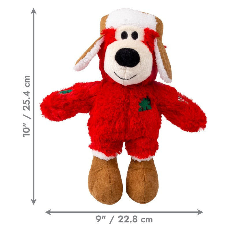 KONG Holiday Wild Knots Bear Assorted Md/Lg