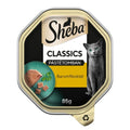 SHEBA macska tálka szárnyas&húsos 22x85g