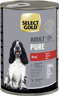 Select Gold Pure kutya konzerv adult marha 6x400g