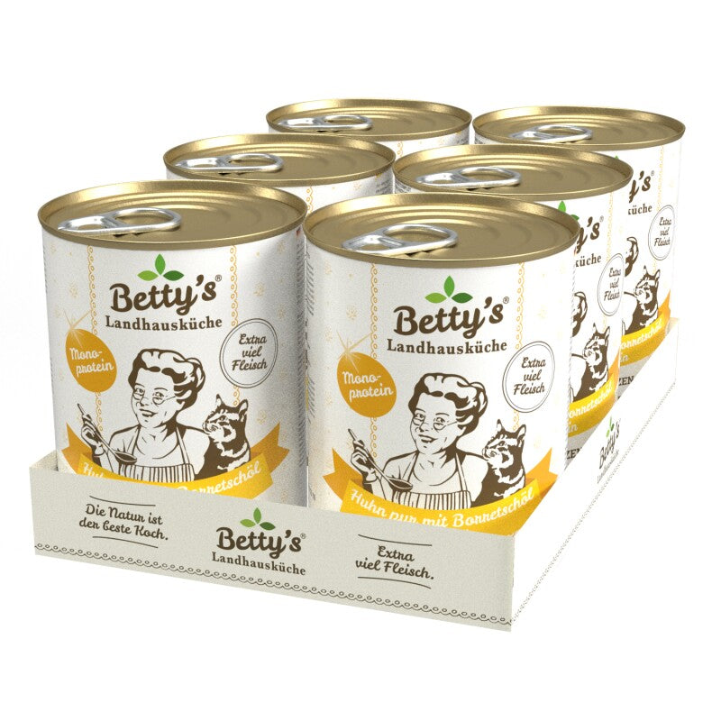 Betty's Landhausküche Hühnchen Pur 6x200 g