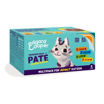 Edgard & Cooper Adult Paté Multipack 8x85g