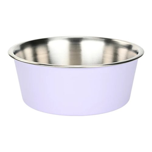 AniOne Cute rozsdamentes acél tál lila 1200ml