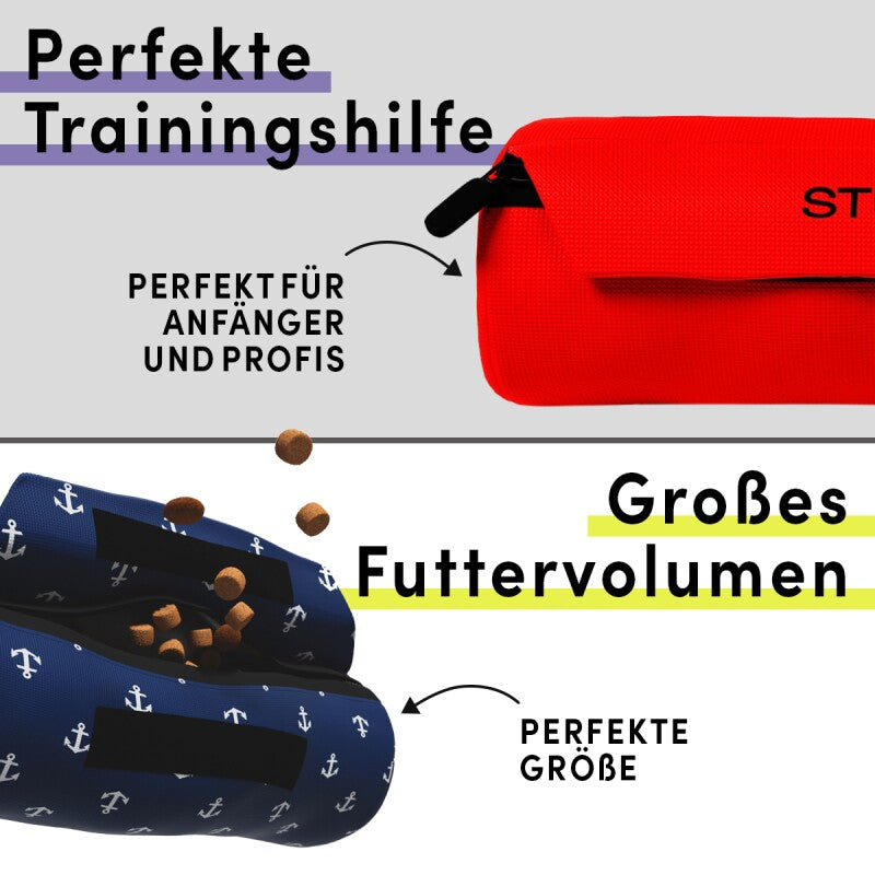 STUCH Futterbeutel - Futterdummy zum Apportieren zitronengrün