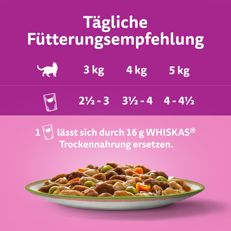 Whiskas Tasty Mix Multipack Chef's Choice in Sauce 12x85 g