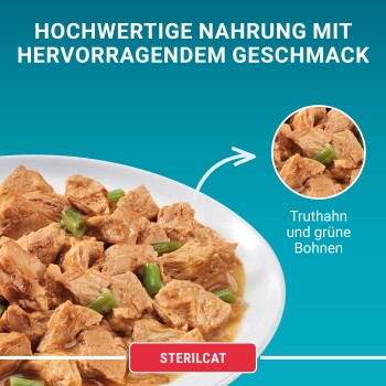 Purina ONE Sterilcat 26x85g mit Lachs und Karotten