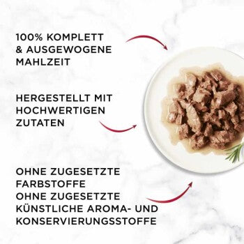 GOURMET Mon Petit Intense 8x6x50g mit Ente, Huhn, Truthahn