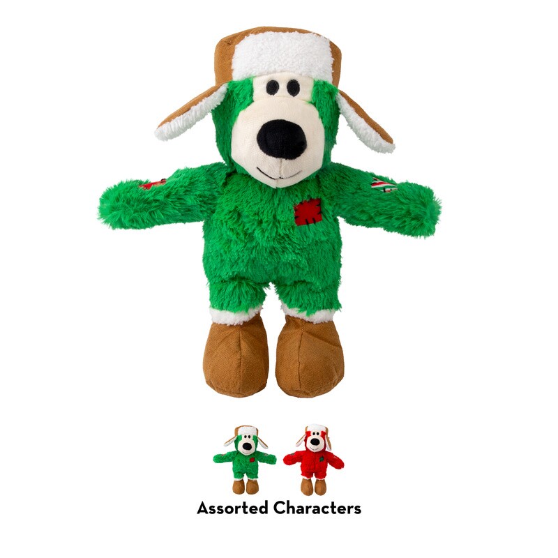 KONG Holiday Wild Knots Bear Assorted Md/Lg