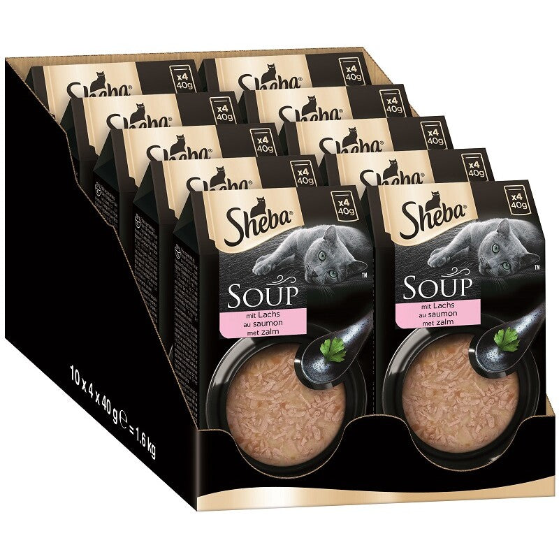 Sheba Soup 40x40g Weißfisch