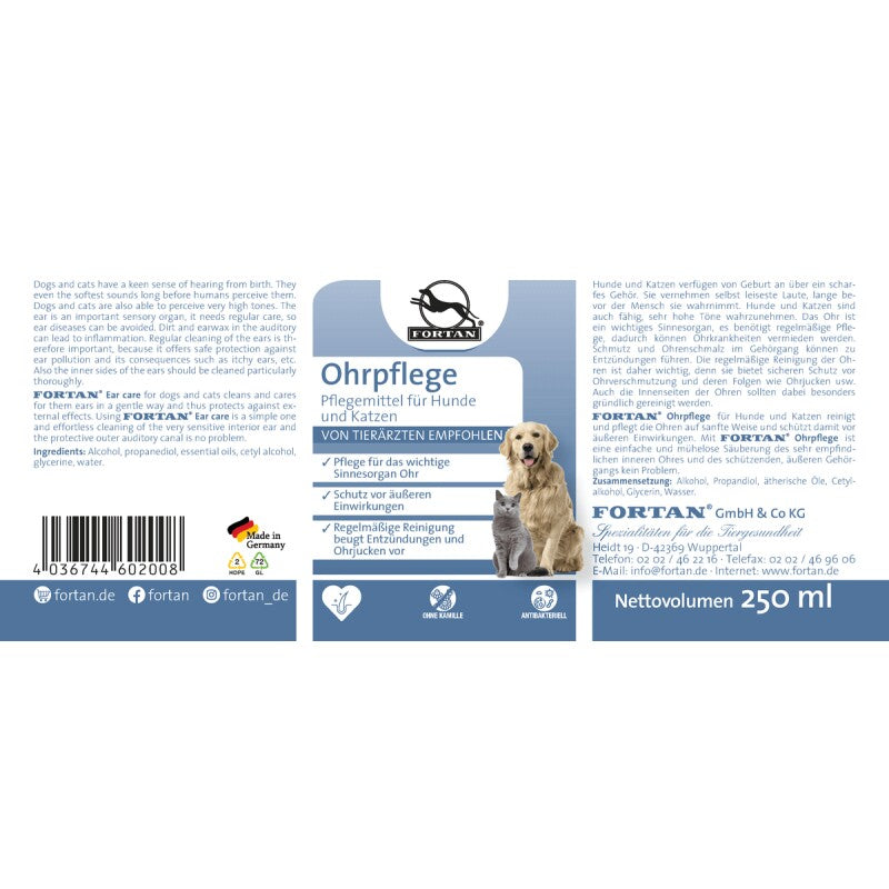 Fortan Ohrpflege Tinktur 50 ml 50 ml