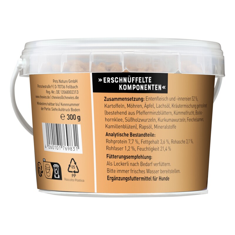 Chewies Trainings-Happen Monoprotein-Snack 300g Huhn