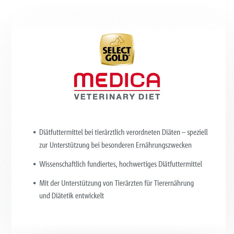 SELECT GOLD Medica Nassfutter Hund Adult Hypoallergen, Pute 6x400 g