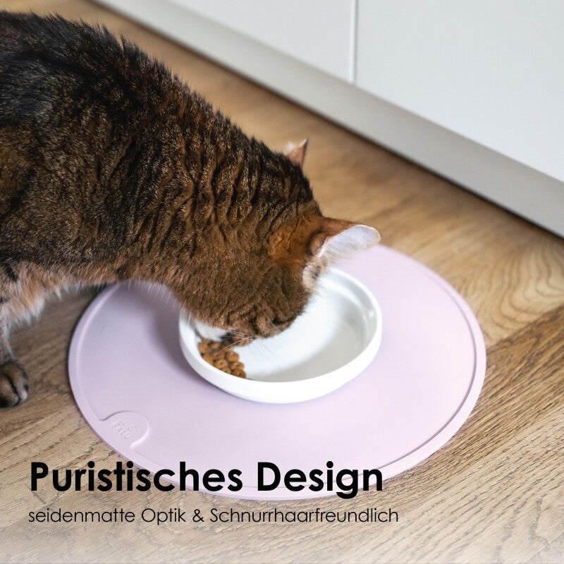 LucyBalu BOWL Porzellan Katzennapf weiß