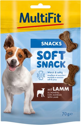 MultiFit Soft snack kutya jutalomfalat bárány 70g