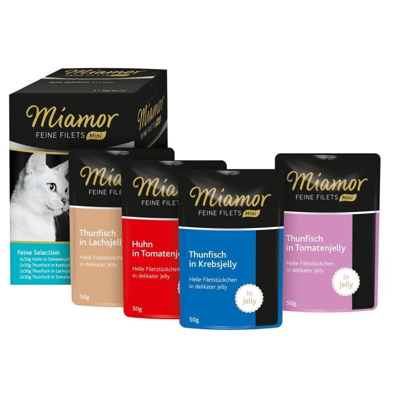 Miamor Feine Filets Mini 8x50g Mixpaket 1