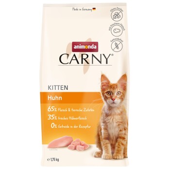 animonda Carny Trockenfutter Katze Kitten Huhn 350 g