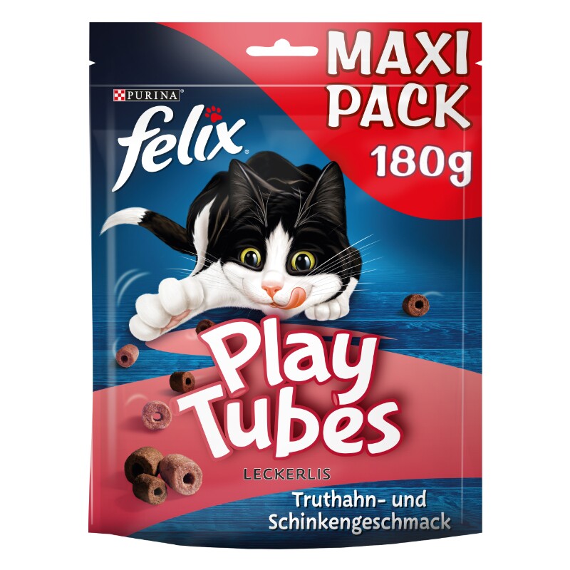Felix Play Tubes 5x180g Huhn- und Lebergeschmack