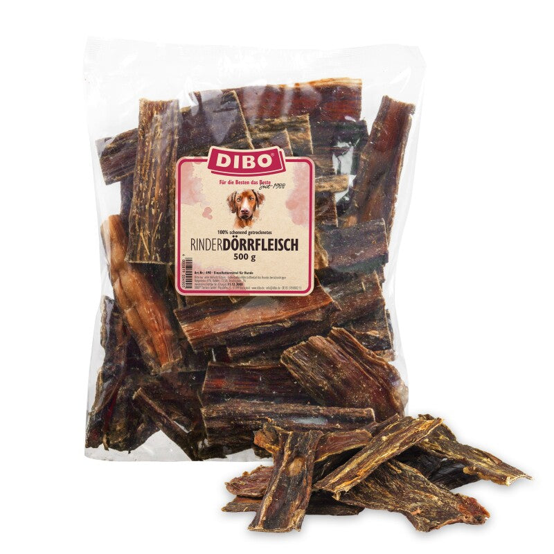 DIBO Rinder-Dörrfleisch 500g