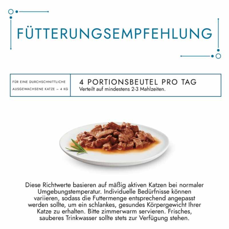 GOURMET Perle 4x85g Truthahn, Thunfisch, Ente und Lamm