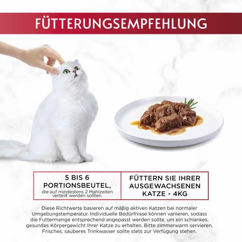 GOURMET Mon Petit Intense 8x6x50g mit Ente, Huhn, Truthahn