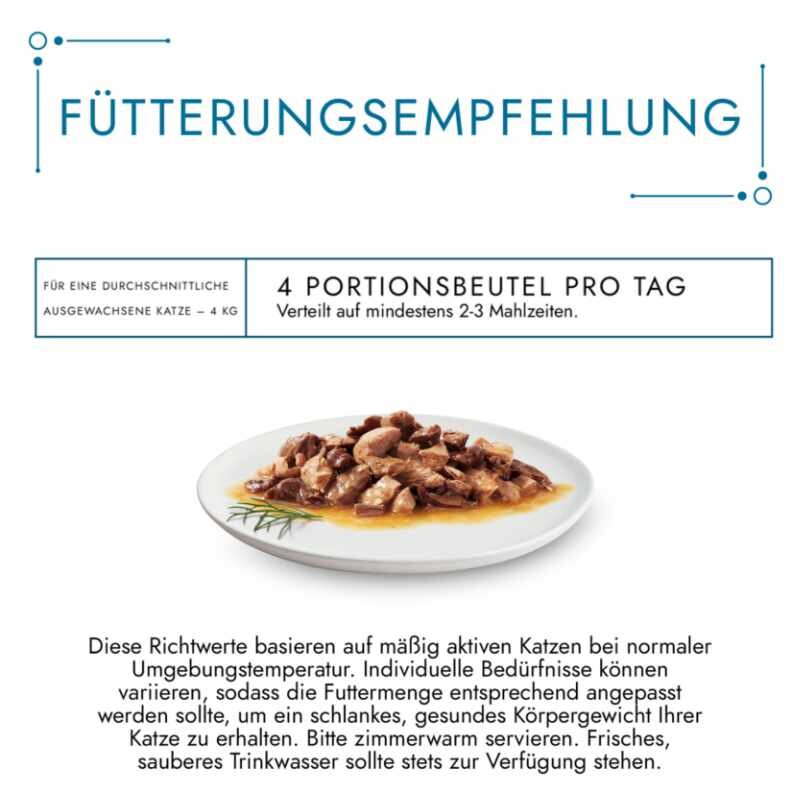 GOURMET Perle 4x85g Truthahn, Thunfisch, Ente und Lamm