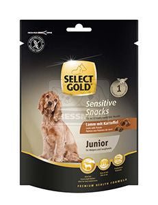 SELECT GOLD Sensitive snack kutya jutalomfalat junior bárány&burgonya 160g