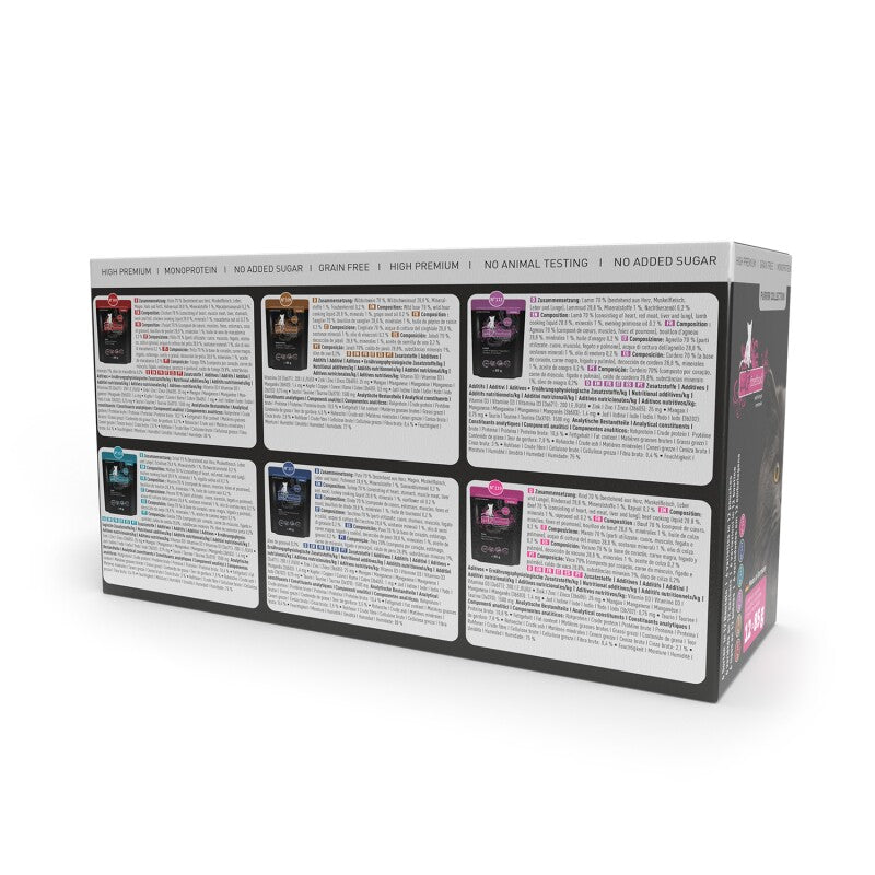 Catz finefood Nassfutter Katze Purrrr Collection I Adult Multipack 12x85 g