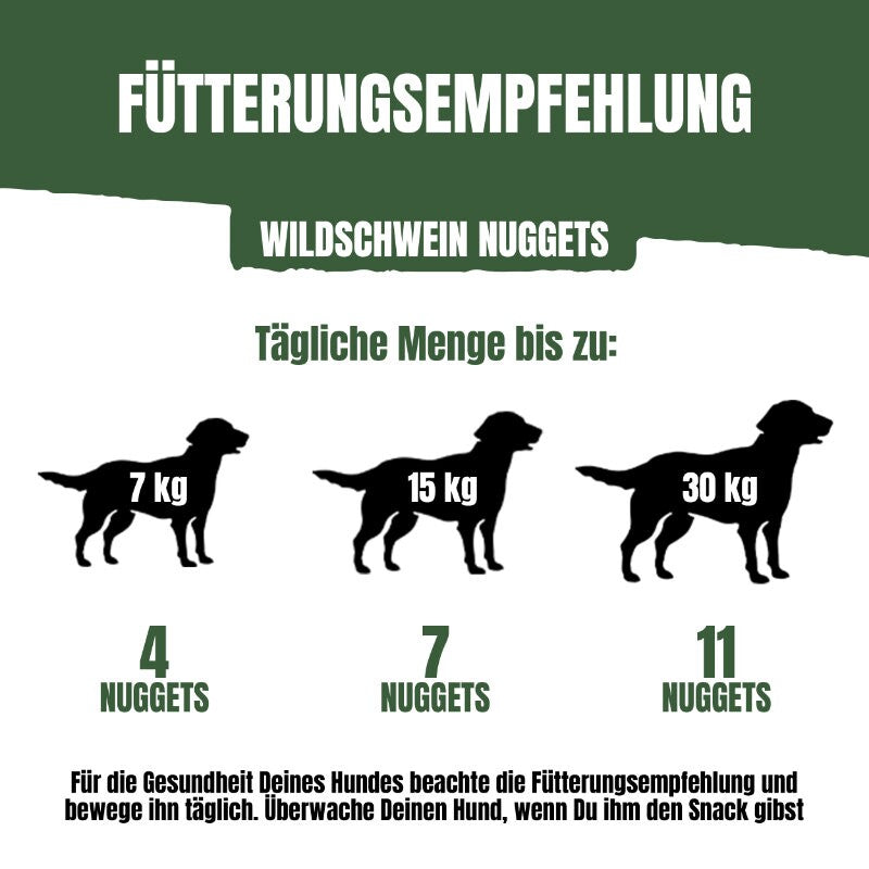Adventuros Nuggets fettarm Wildschwein 6x90g