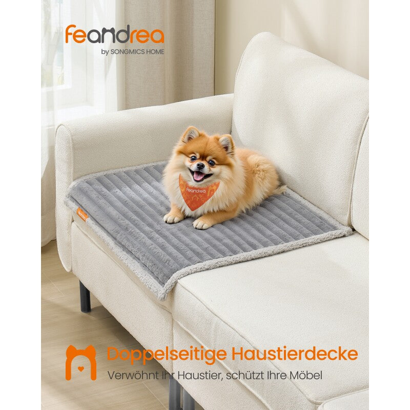 FEANDREA Hundedecke, wasserdichte Decke, beidseitig verwendbar, waschbar S