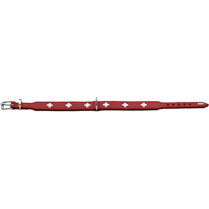 Hunter Halsband Swiss rot 32 cm