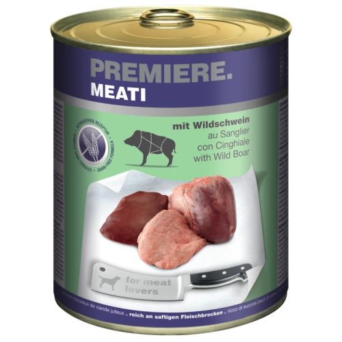 Premiere Meati kutya konzerv adult vaddisznó 6x400g