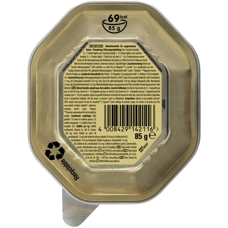 Sheba Nature´s Collection 22 x 85g in Sauce Truthahn und Pute