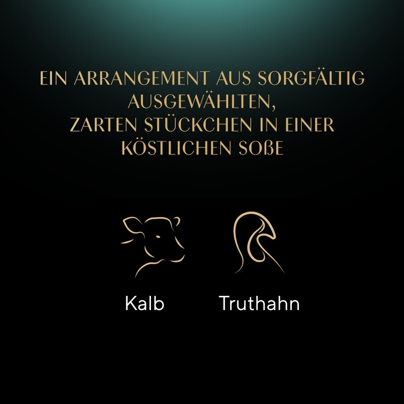 Sheba Selection in Sauce 22x85 g Kalb und Truthahn