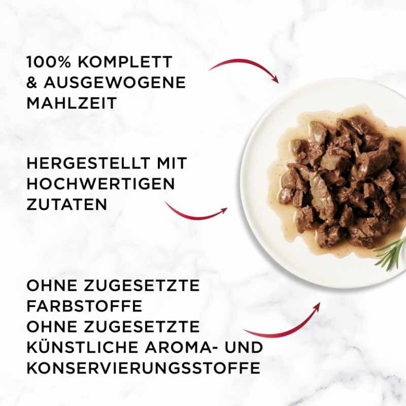 GOURMET Mon Petit Intense 8x6x50g mit Ente, Huhn, Truthahn