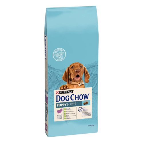 Dog Chow száraz kutyaeledel puppy bárány 14kg