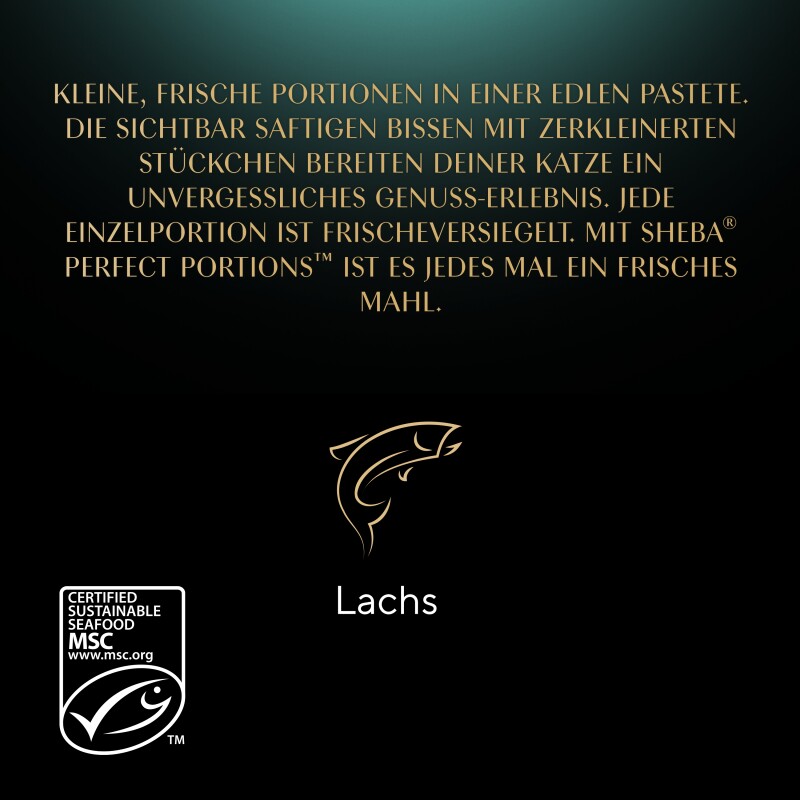 Sheba Perfect Portions Paté 6x37,5g Huhn