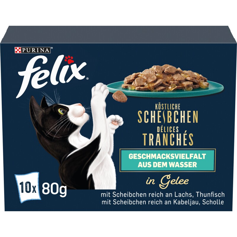 Felix  Köstliche Scheibchen 10 x 80 g Geschmacksvielfalt vom Land
